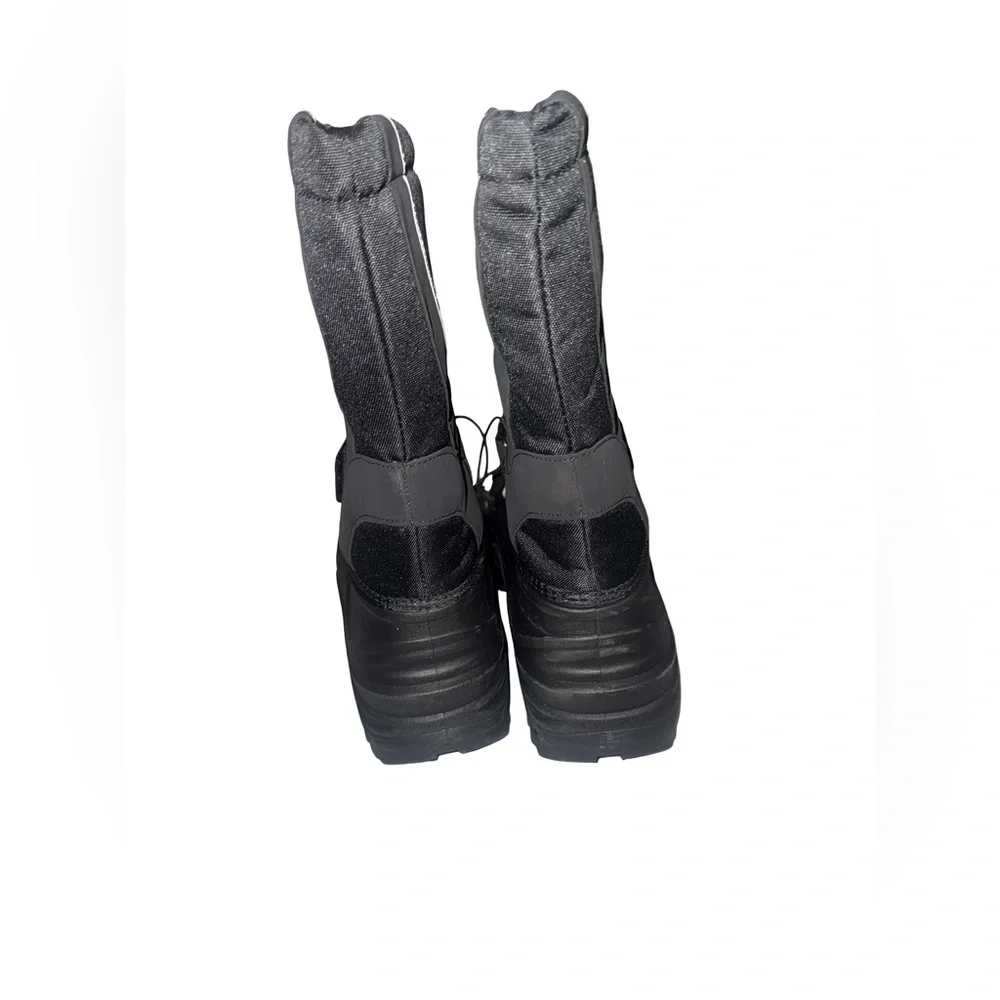 Khombu Boots Mens Waterproof Shell. Black . New Size 10 - Picture 2 of 3